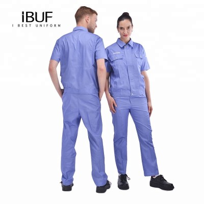 Double Reflective Strip Unisex Workwear Sets Protective Clothing